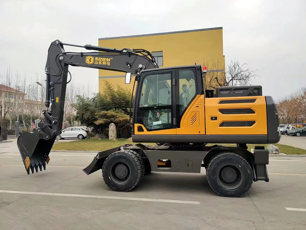 輪胎式中型挖掘機BMPC150